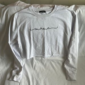 “Mama” crop top